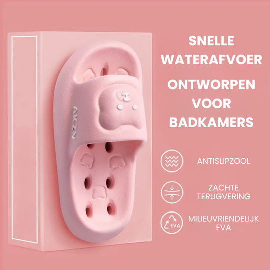 AquaBear – Badkamer Slippers