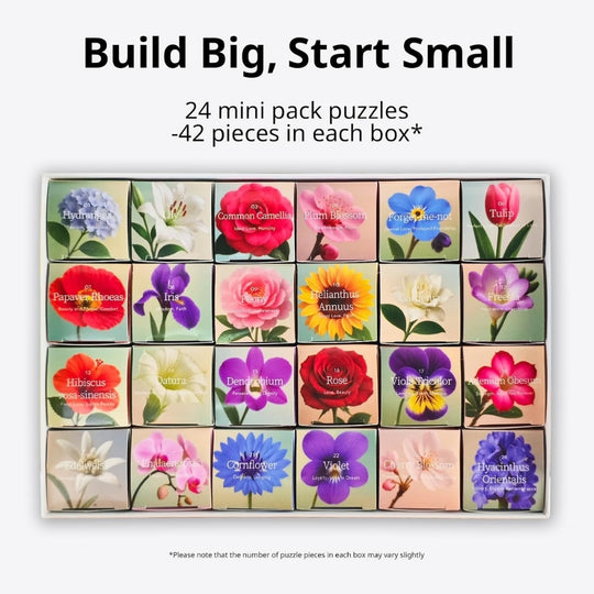 FlowerPuzzle – Bloemenpuzzel Adventskalender
