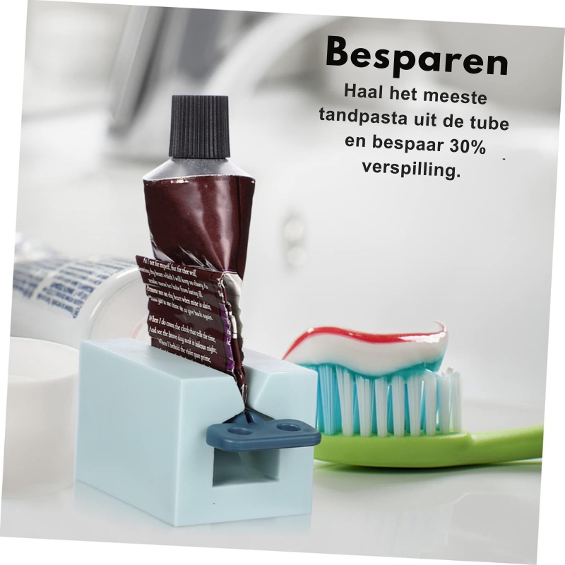 TubeRollers™ – De Slimme Tandpastaknijper