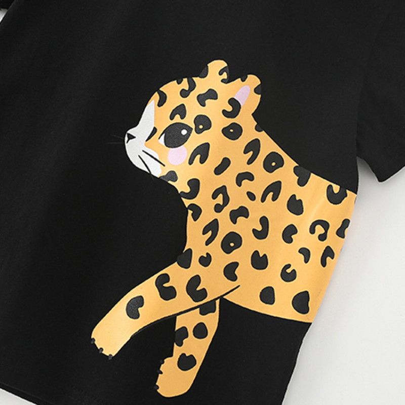 Evelina – Luipaard Print T-shirt