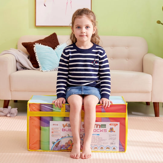 <font dir="auto" style="vertical-align: inherit;"><font dir="auto" style="vertical-align: inherit;">Grandes briques de construction en mousse, jouets éducatifs pour tout-petits et préscolaires, mousse EVA souple, grands jouets éducatifs.</font></font>