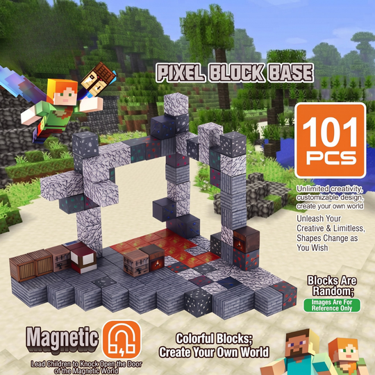 <font dir="auto" style="vertical-align: inherit;"><font dir="auto" style="vertical-align: inherit;">Bloc de construction magnétique Minecraft DIY Modèle magnétique Assemblage magnétique Cadeau pour enfants En gros Assemblage magnétique</font></font>
