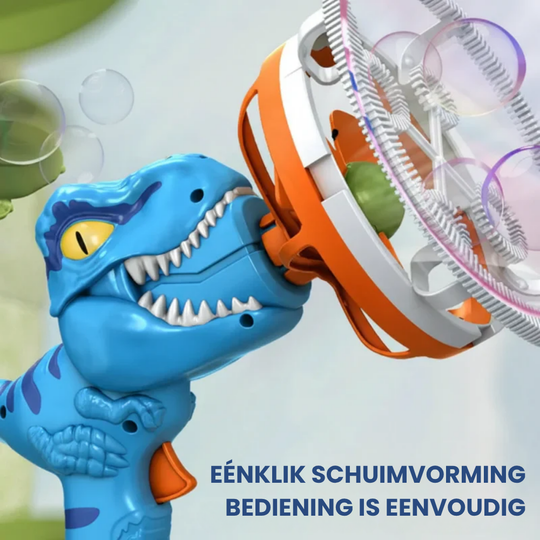 DinoBubbles – Dino Bubbelmachine met Licht en Muziek