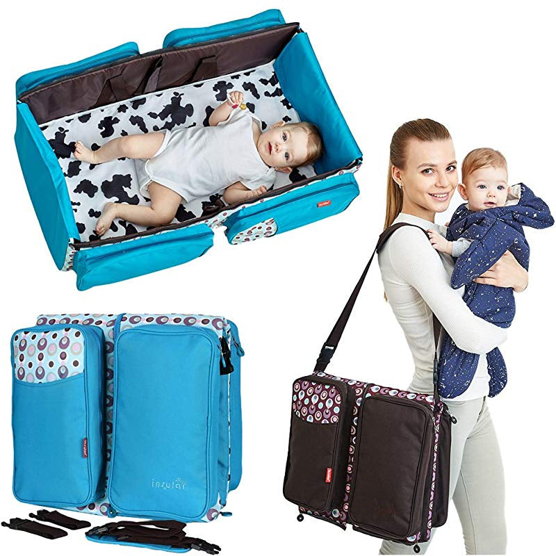 TravelNest™ – De 2-in-1 Luiertas
