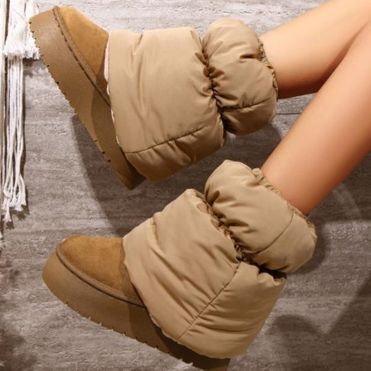 <font dir="auto" style="vertical-align: inherit;"><font dir="auto" style="vertical-align: inherit;">R 62964 Bottines d'hiver chaudes à enfiler, douillettes et moelleuses</font></font>