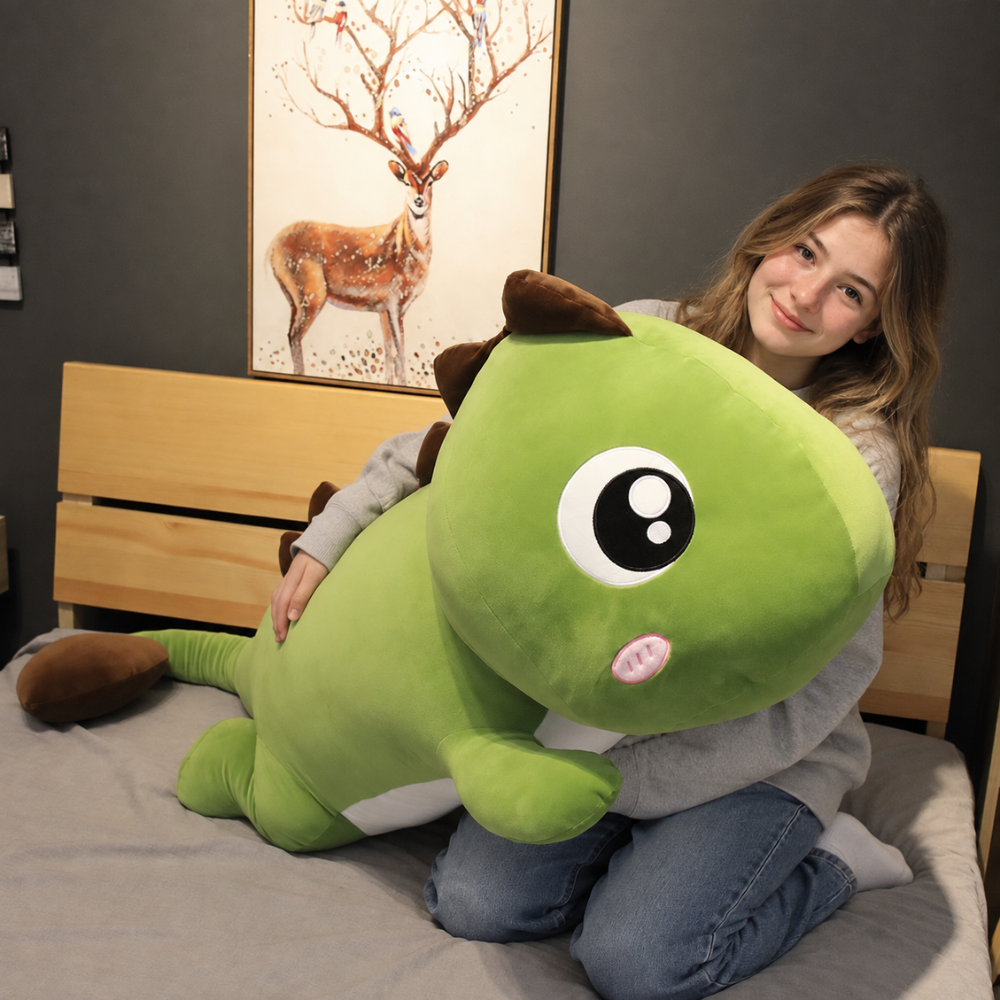 DinoCuddle – Grote Dinosaurus Knuffel