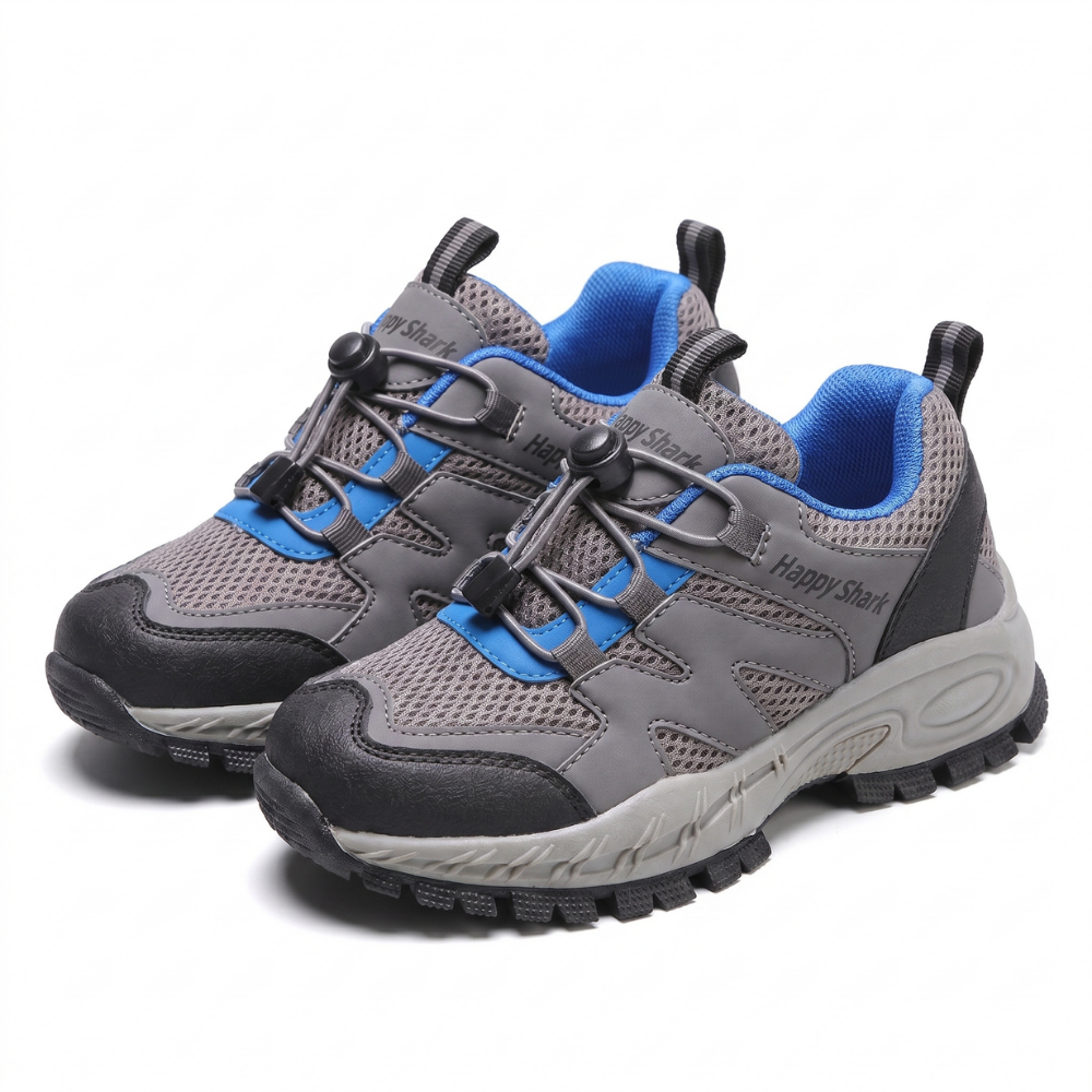 TrailAir – Kinder Outdoor Sneakers met Antislip Zool en Elastische Sluiting
