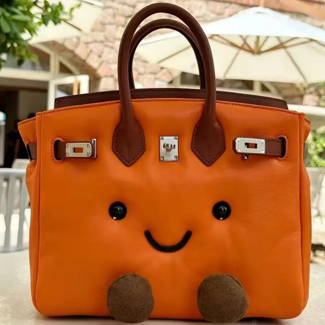 SunnyPurse – Pluche Handtasje Knuffel met Gezichtje in Vrolijke Kleuren