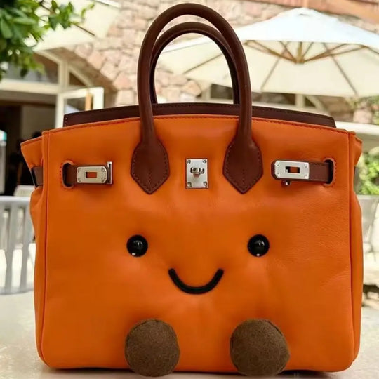 SunnyPurse – Pluche Handtasje Knuffel met Gezichtje in Vrolijke Kleuren