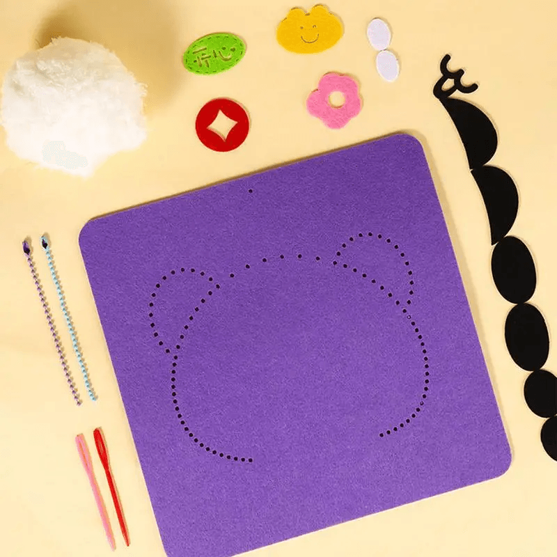Milo & Moon - Creatieve Dieren Borduur-Kit