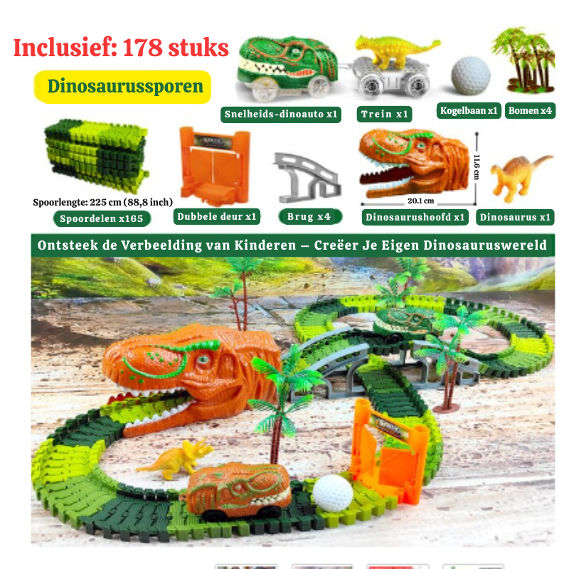 Eventyr med DinoTrack™ - Dino-legetøj 