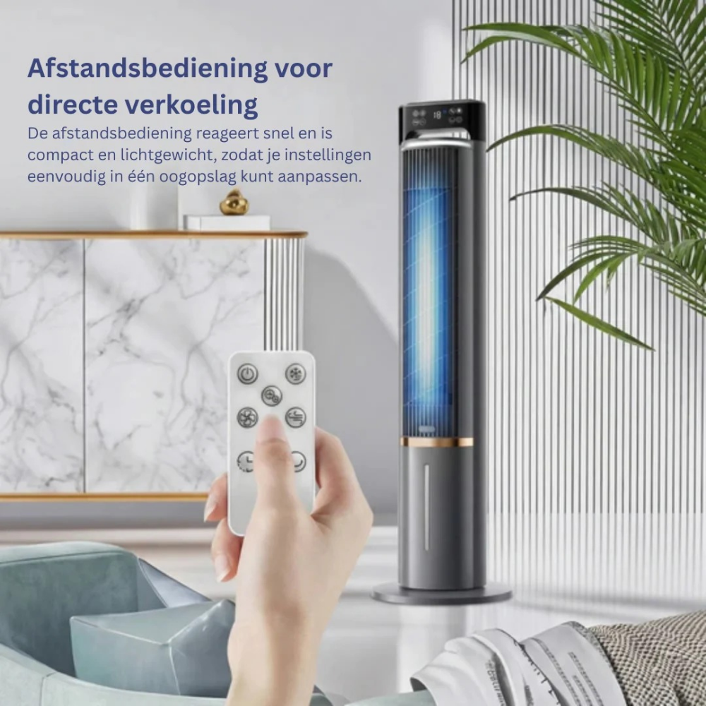 CoolBreeze – Draagbare Luchtkoeler voor Slaapkamer