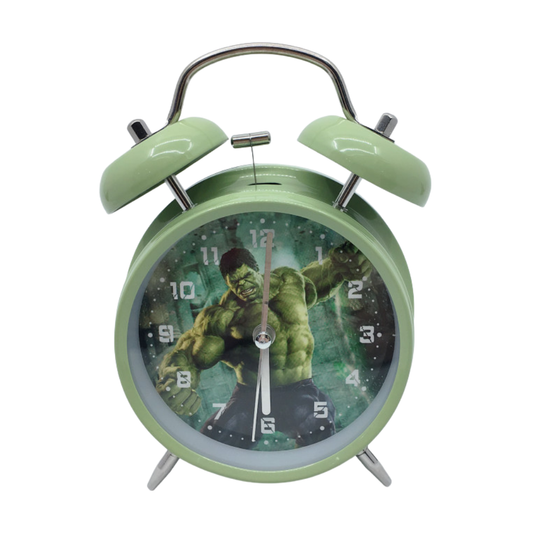 <font dir="auto" style="vertical-align: inherit;"><font dir="auto" style="vertical-align: inherit;">Nouveau réveil double cloche populaire Avengers, Spider-Man, Iron Man, Captain America, Batman pour garçons</font></font>