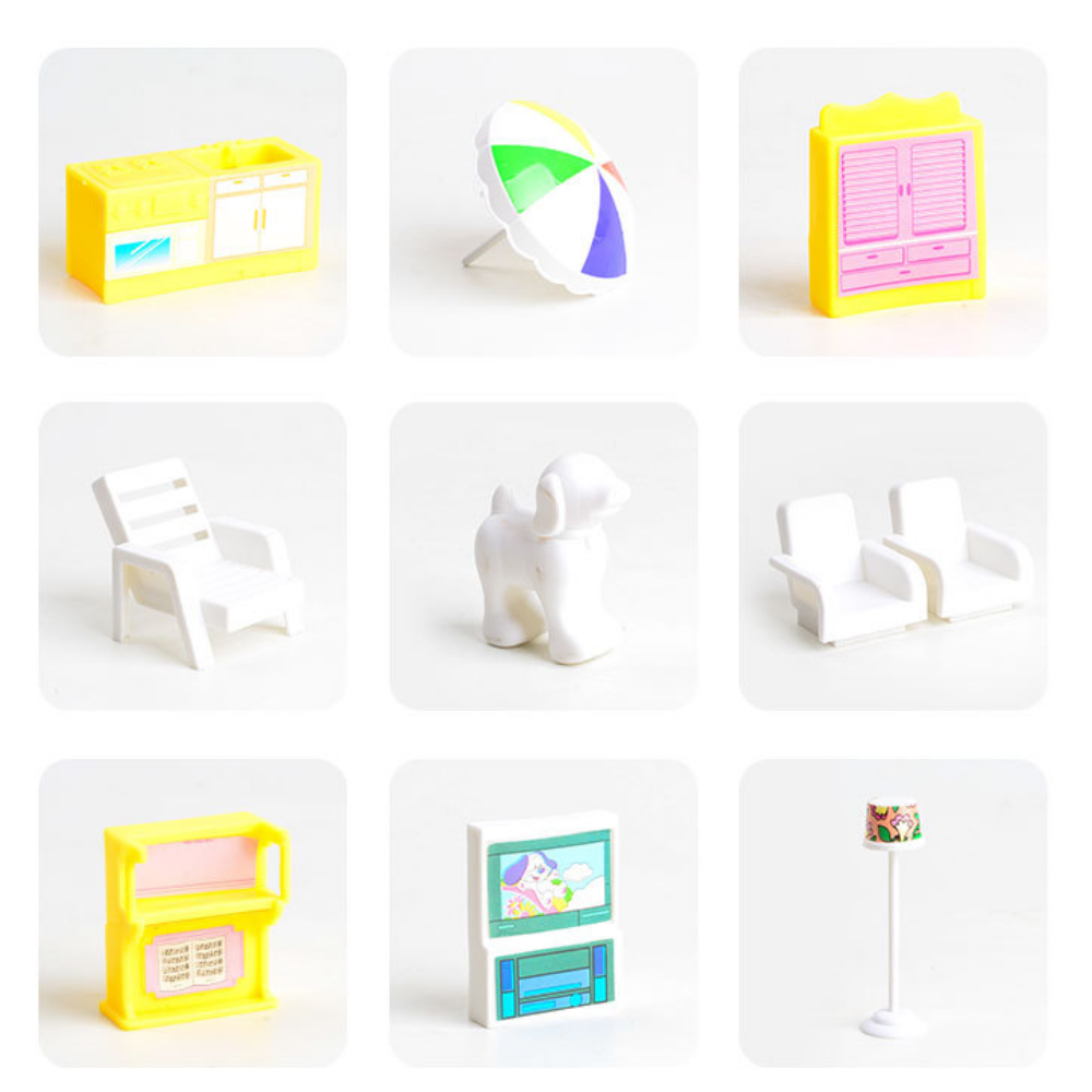 <font dir="auto" style="vertical-align: inherit;"><font dir="auto" style="vertical-align: inherit;">Jouet pour enfants Villa à habiller à monter soi-même avec meubles, lumières, musique et fonctions portatives - Cadeau d'anniversaire</font></font>