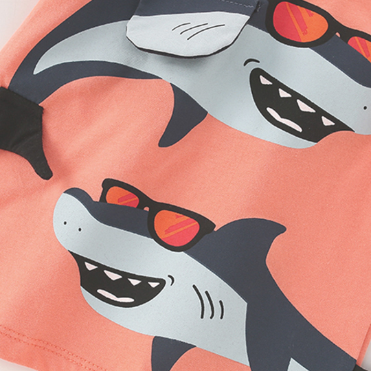 Sven – Haai Print T-shirt