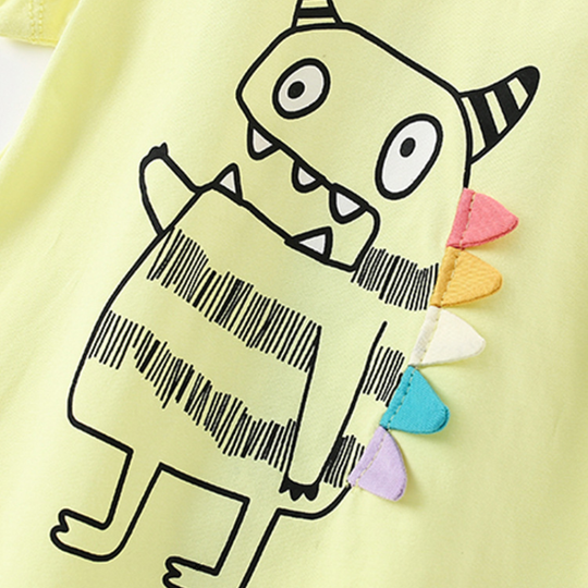 Isaac – Monster Print T-shirt