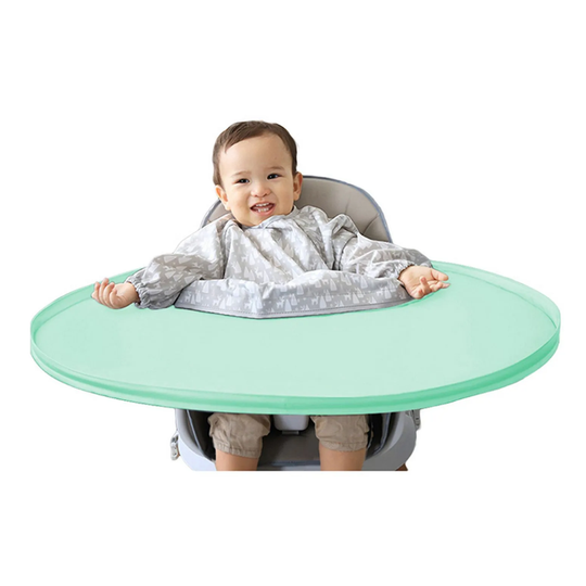 TinyDiner™ – Antislip Slabbetje met Placemat voor Baby’s