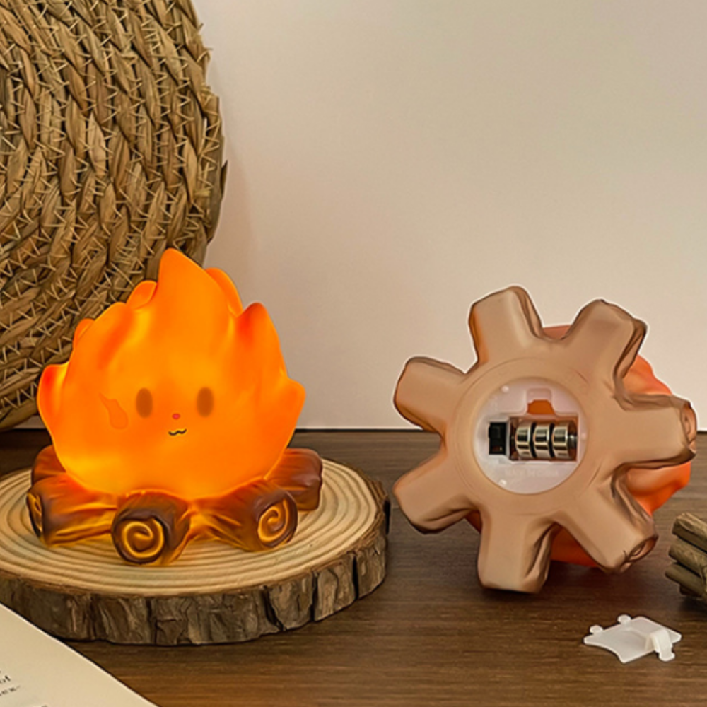 FireGlow – Kampvuur LED Nachtlamp met Warme Gloed