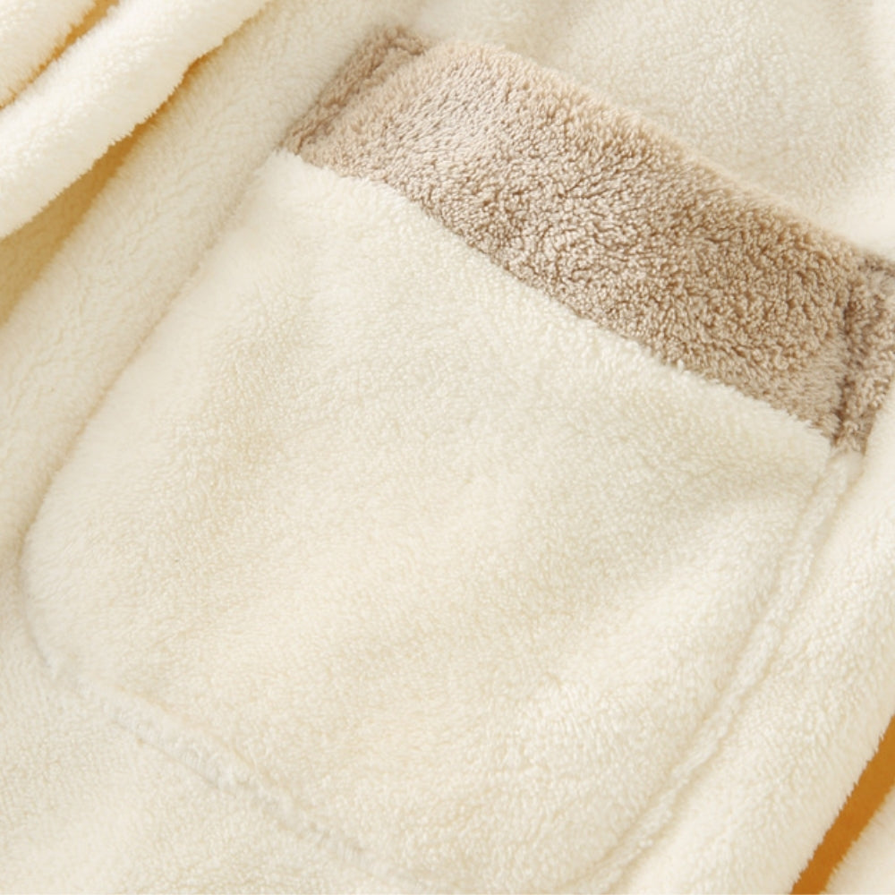 WinterHug – Warme Kinderbadjas met Capuchon