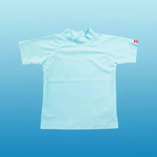 SunVibe – Anti-UV Kinder Zwemshirt met Korte Mouwen