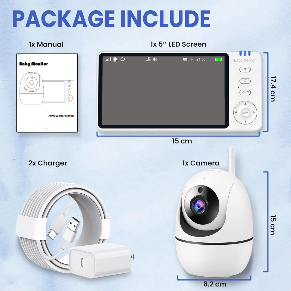 BabySphere – Draadloze Babyfoon met Camera