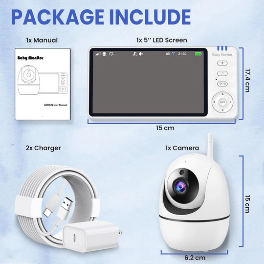 BabySphere – Draadloze Babyfoon met Camera