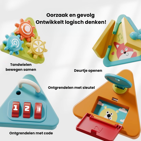BusyCube – 20-in-1 Montessori Activiteitenkubus