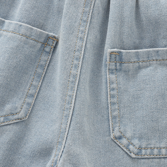 Pernilla – Denim Paperbag Broekjes