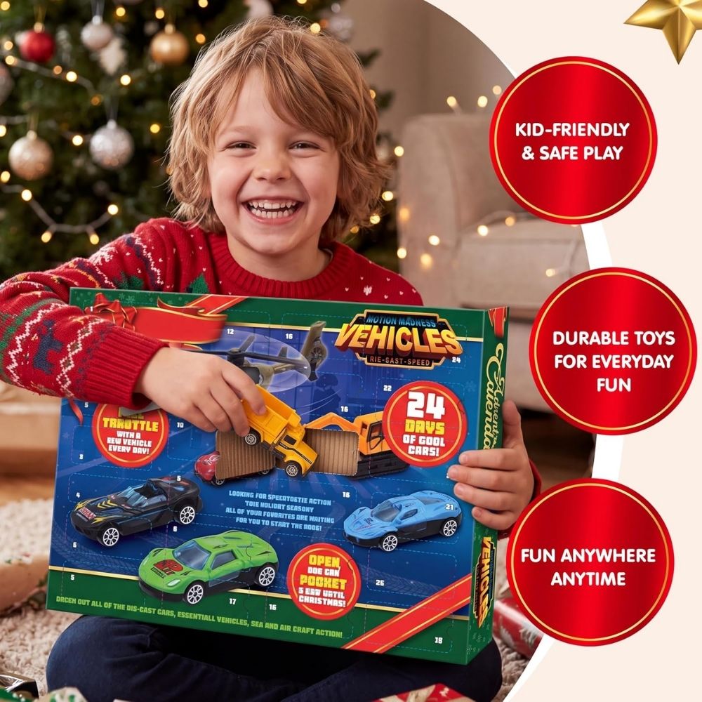 AutoCountdown – Adventskalender met Autofiguren