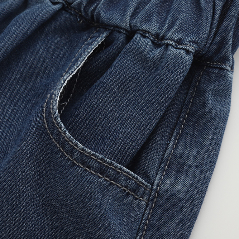 Ingrid – Paperbag Denim Broekjes