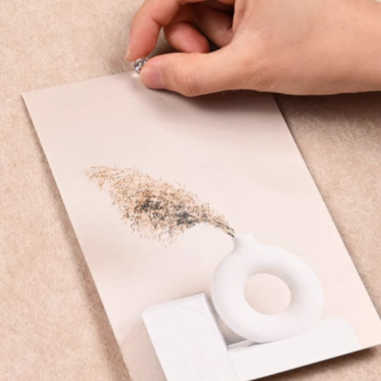 MemoCat – Tableau Photo en Feutre avec Motif Chat