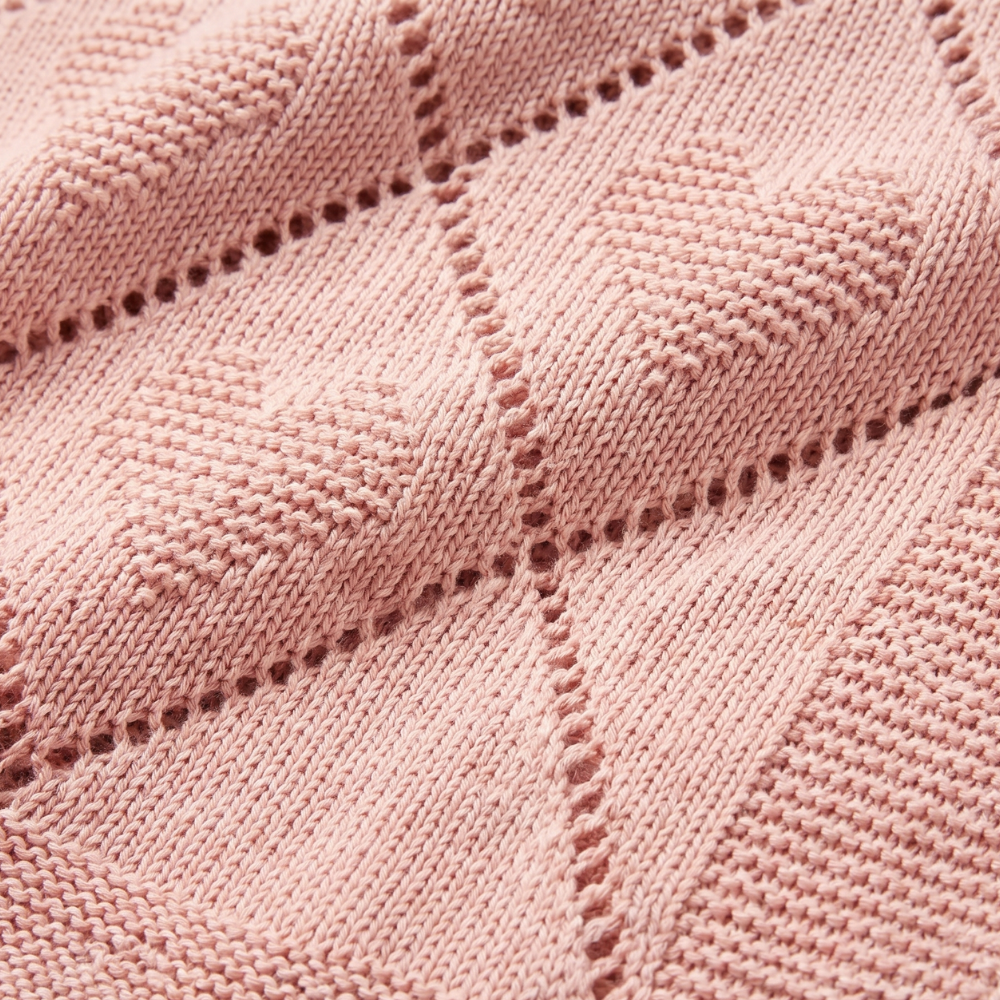 CozyCotton – Soft Cotton Knitted Baby Blanket, Cosy Comfort for Babies