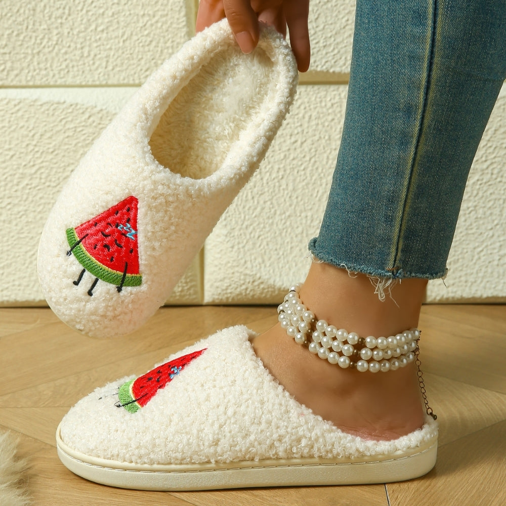 MelonStep – Warme Watermeloen Pantoffels