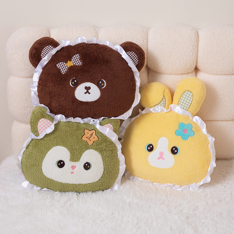 RuffleCuddle™ – Geribbelde Dieren Pluche Kussens