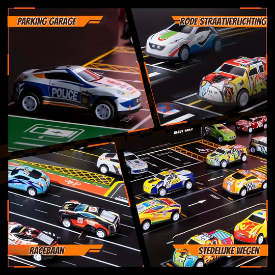 TurboRacers – 48-delige Race Auto Set