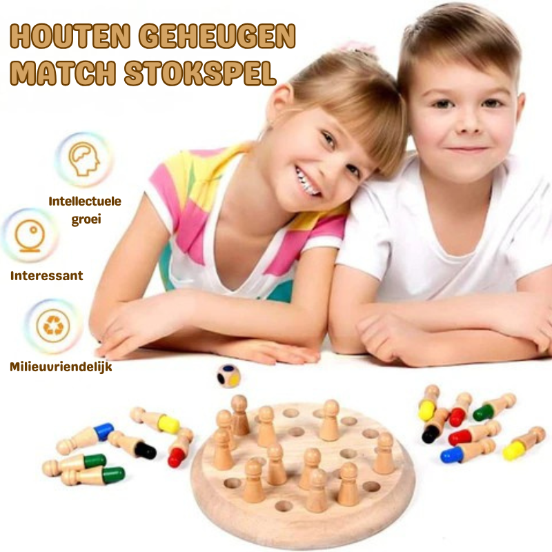 BrainBlox™ - Montessori-hukommelsesspil 