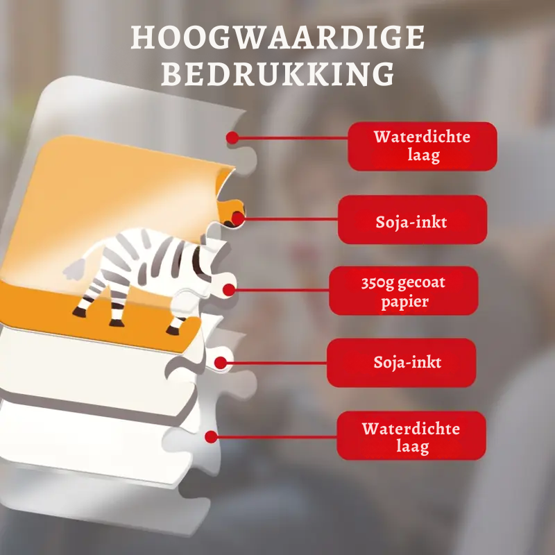 EduMatch™ – 16-delige Educatieve Legpuzzel voor Peuters & Kleuters