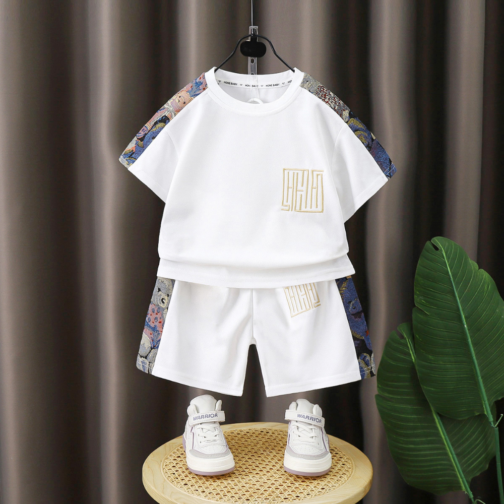 UrbanQuest – Jongens Zomerset met Geborduurde Details