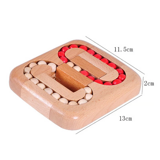 TwistMaze™ – Houten Draaipuzzel voor Kinderen en Volwassenen