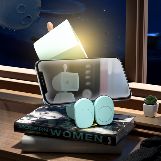 RoboGlow – Magnetische Robot Nachtlamp met Verstelbaar Design