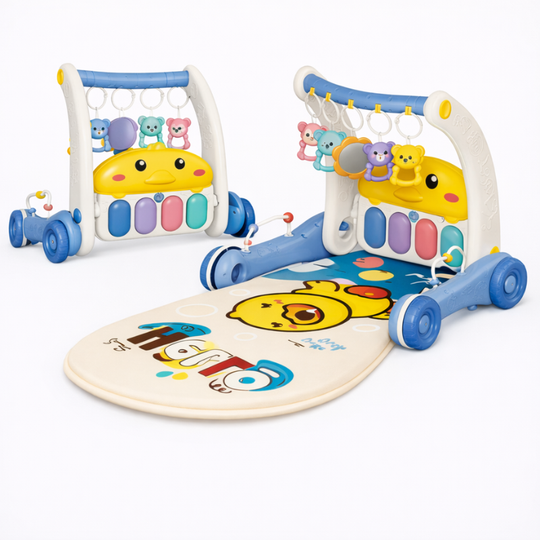 WalkyPlay – 3-in-1 Baby Walker en Speelmat