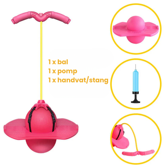 PogoBalance – Springbal met Handvat voor Kinderen