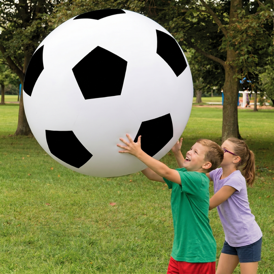 JumboGoal – Opblaasbare Voetbal van 60cm en 80cm
