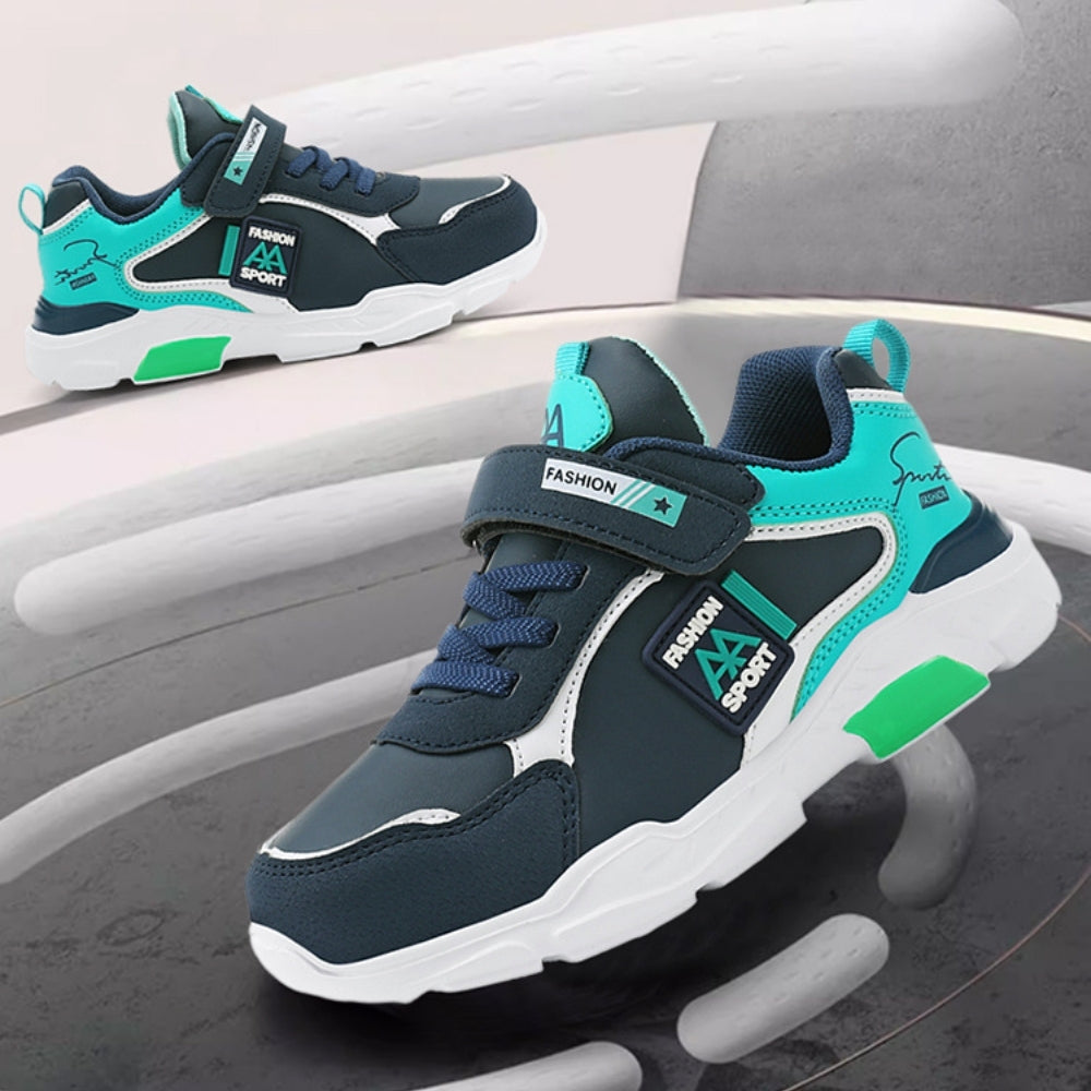 UrbanRun – Leren Sneakers voor Jongens
