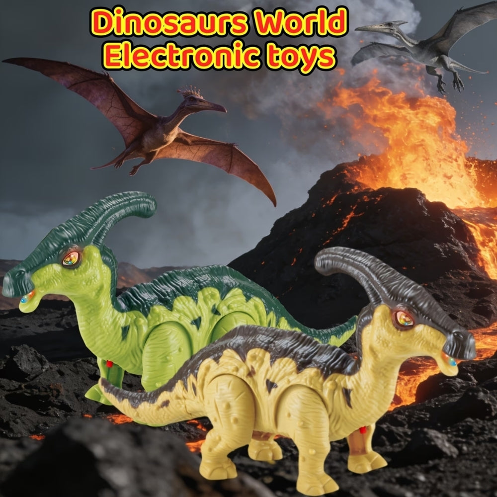 DinoStap – Lopende Speelgoeddinosaurus met Licht en Geluid