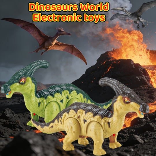 DinoStap – Lopende Speelgoeddinosaurus met Licht en Geluid