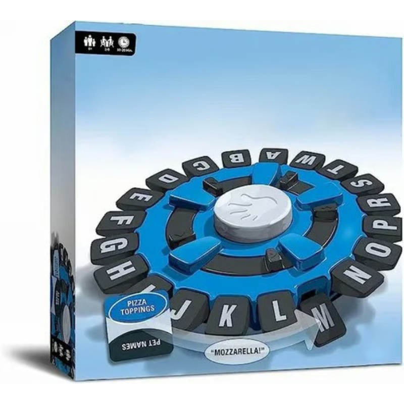 WordRush™ – Familie Woordspel – Educatief en Snelheidsspel voor Alle Leeftijden