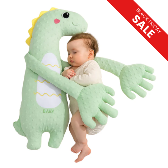 MiloBear™ -  het pluche slaapvriendje dat je baby in slaap wiegt - Slaap Knuffel