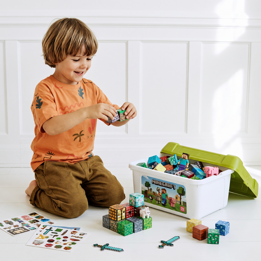 BlockCraft – Magnetische Bouwstenen voor Kinderen