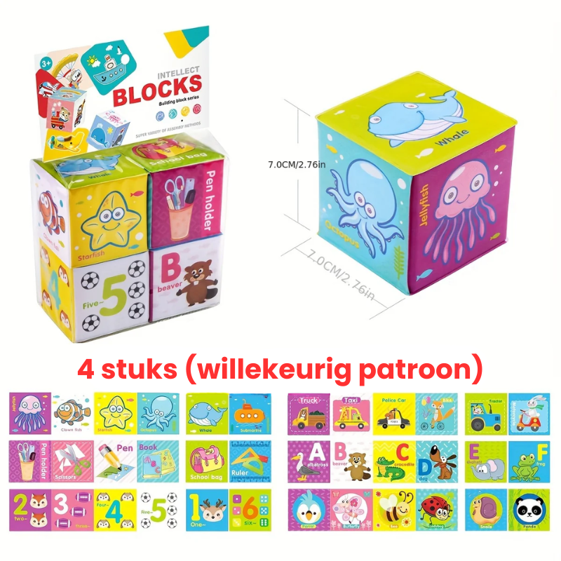 StackiSoft™ – Zachte Sensorische Stapelblokken